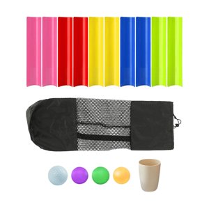 Magideal - Juego De Construcción De Equipos Pipeline, Pelotas De Golf Para Deportes Al Aire Libre Para Niños, Desafío De Tuberías Para El Día Del Deporte, Activi 40Cm