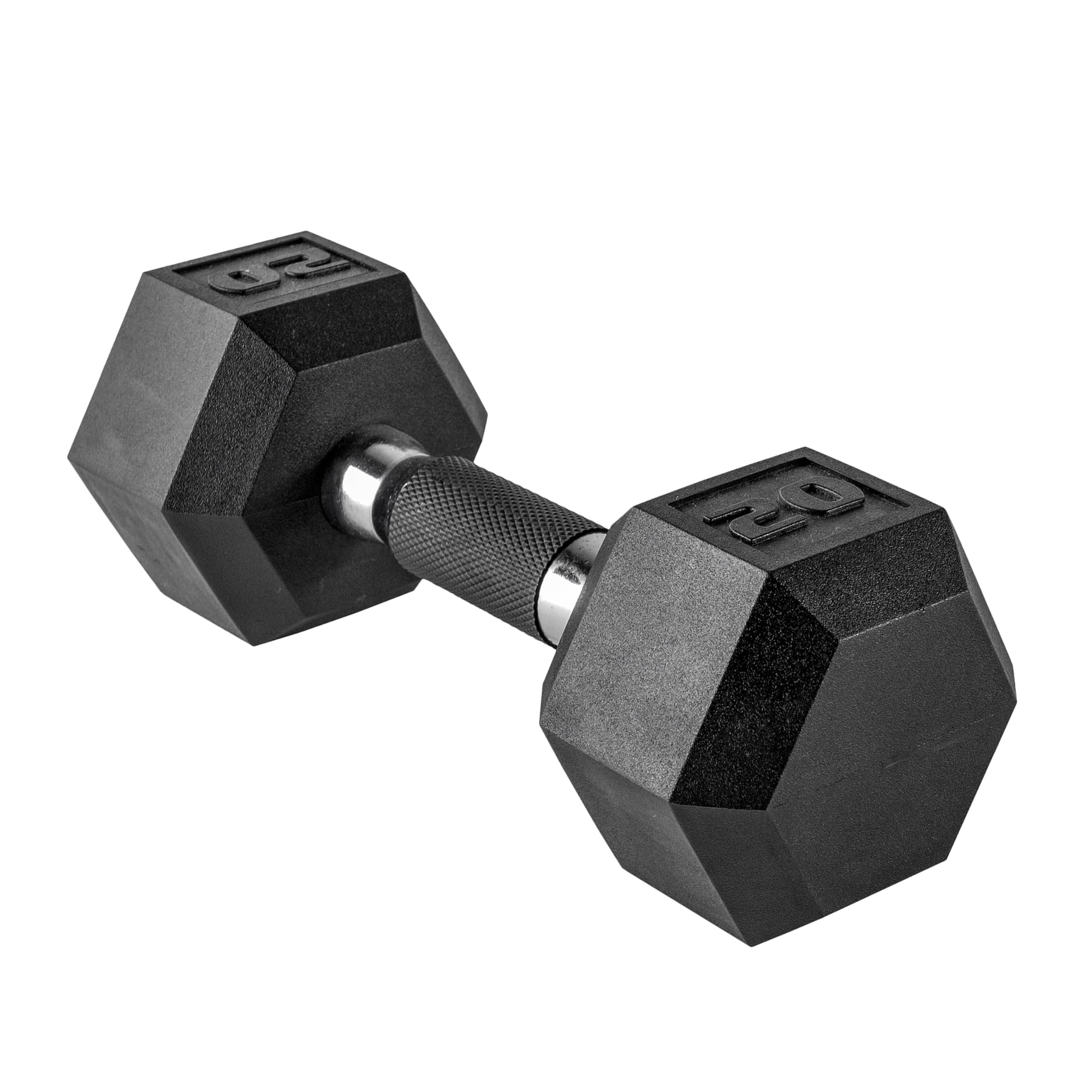 Cap Barbell - Mancuerna Cap Con Revestimiento De Mancuerna, 20 Kg, Con Empuñadura Acolchada