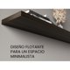 thumbnail image 3 of Repisa Flotante Wall 120X25X3.8 Cm X1 Unidad Habano, 3 of 8