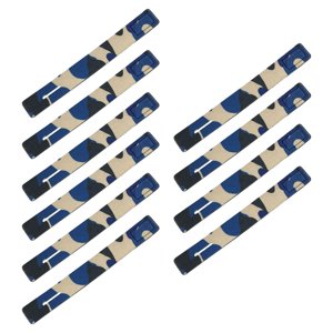 Magideal - 10X Soportes Para Cañas De Pescar, Lazos Para Cañas De Pescar, Correas Para Cañas De Pescar Para Cañas De Fundición, Cebos, Caña De Pescar De Fundició Camuflaje