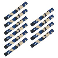 Magideal - 10X Soportes Para Cañas De Pescar, Lazos Para Cañas De Pescar, Correas Para Cañas De Pescar Para Cañas De Fundición, Cebos, Caña De Pescar De Fundició Camuflaje