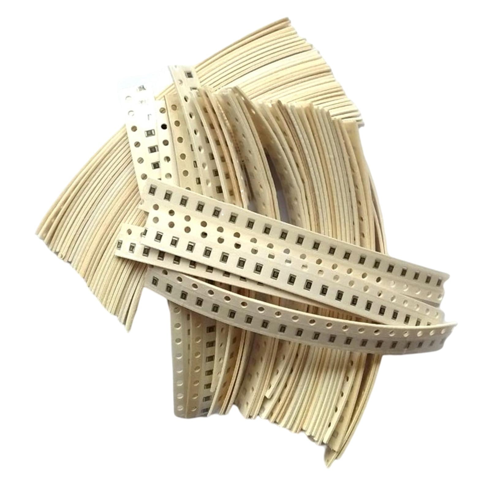 Ioensy - 1280pcs 0805 Smd Resistor Kit 0r-10mr Para Teléfonos Señales De Giro Computadora Tv Pc