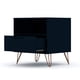 thumbnail image 4 of Buró Rockefeller de Manhattan Comfort con cajón, azul medianoche, 4 of 8
