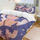 thumbnail image 1 of Moon Cat Coraline Comforter Set Soft 3 Pcs Twin Bedding Sets Thicken for All Season, 1 of 5
