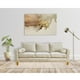 thumbnail image 2 of Sofa Indu 3 Cuerpos Felpa Beige, 2 of 3