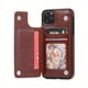 thumbnail image 1 of For IPhone 14 13 12 11 Pro Max XR XS Max SE 2022/2020 7 8 Plus Wallet Case With Card Holder, PU Leather Kickstand Card Slots Case, Double Magnetic Clasp And Durable Shockproof Cover, 1 of 3