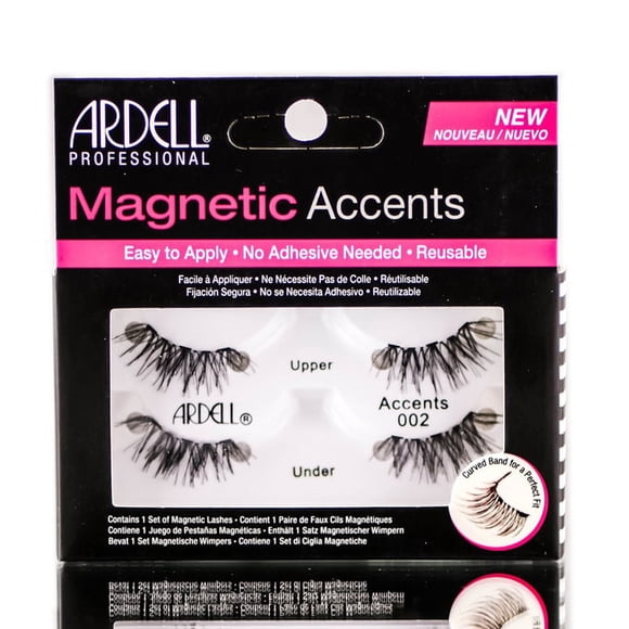Pestañas magnéticas Ardell Professional Accents 002 100% cabello humano