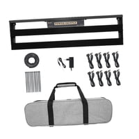 Magideal - Bolsa De Tablero De Pedal De Efecto, Pedalera De Aleación De Aluminio, Paquete De Pedalera Universal Profesional Estuche De Tablero De Pedal De Efecto