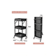 thumbnail image 3 of Organizador Carro Plegable Multiuso 3 Niveles Negro, 3 of 3