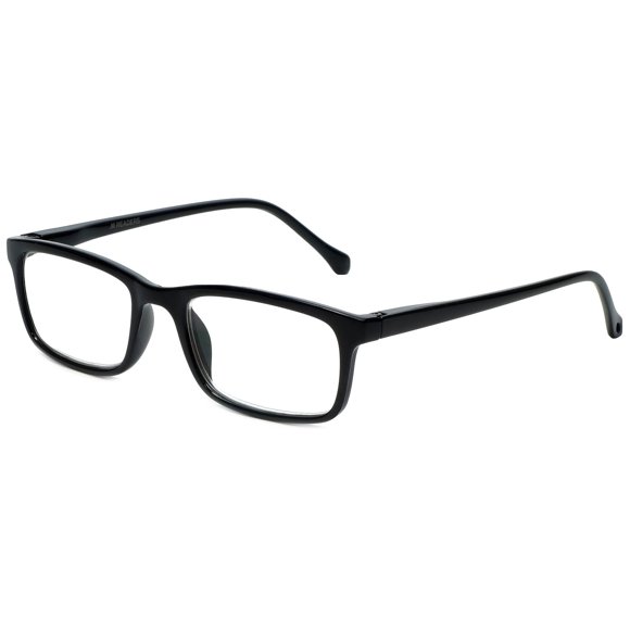 Gafas de lectura M Readers 105 +0.25 negras rectangulares