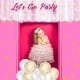 thumbnail image 5 of Fiesta rosa "Vamos, Ba*bie", decoraciones para fiestas temáticas de Ba*bie, pancarta para despedida de soltera de Ba*bie, decoración de cumpleaños con purpurina de Ba*bie., 5 of 6