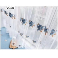 Todo Hogar Santiago De Chile - Visillos Bordados De Cohete Espacial