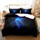 thumbnail image 1 of Home textile Game ZED Bedding Set three-piece set Adult Kid Bedroom Duvet cover Sets bedding set Bed Sheets, 1 of 5
