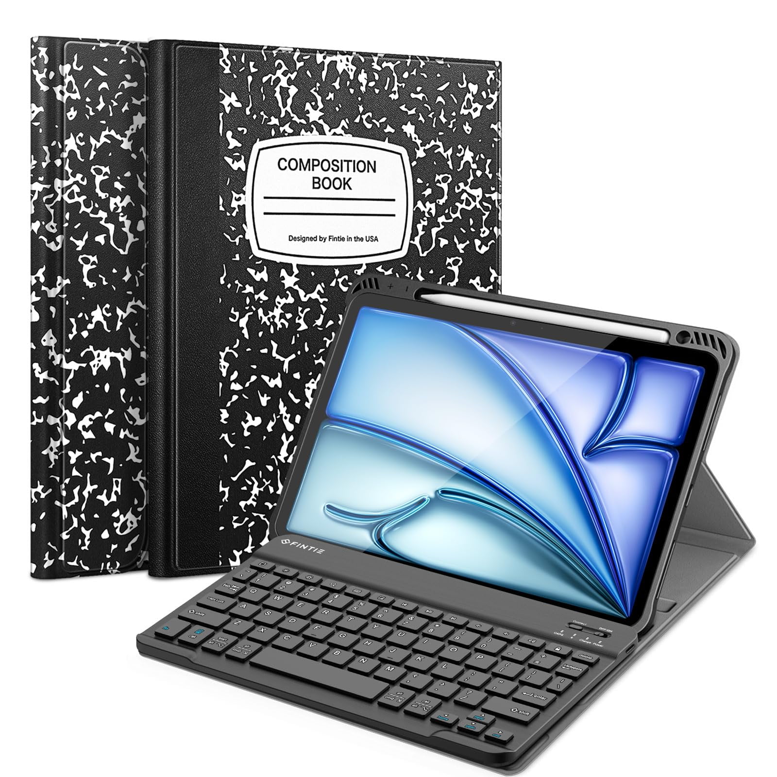 Funda Con Teclado Fintie Para Ipad Air De 11 Pulgadas M3 (2025) /m2 (2024)