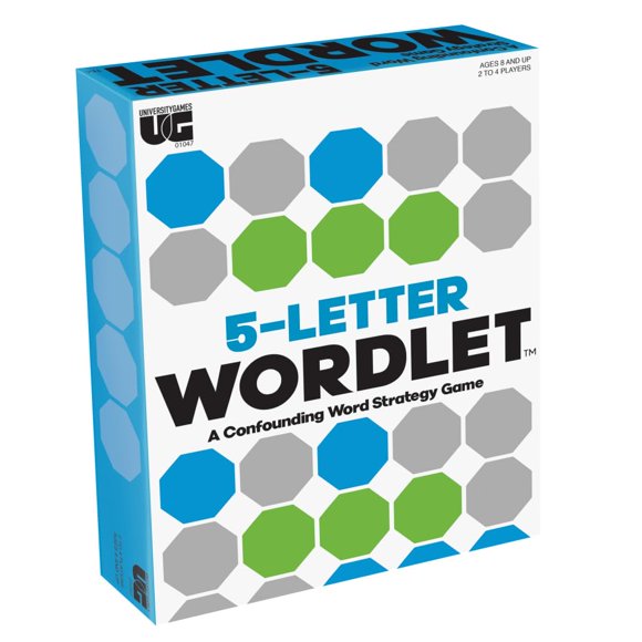 Juego Wordlet University Games de 5 letras para 2 a 4 jugadores a partir de 8 años