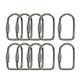 thumbnail image 2 of Mosquetón De Bloqueo De 10 Piezas, Clips De Bloqueo, Hebilla De Bloqueo De Tornillo Para Bolsas Al Aire Libre, 2 of 5