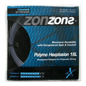 Cuerda Zons Polymo Hexplosion Gris 1.28 - 12M
