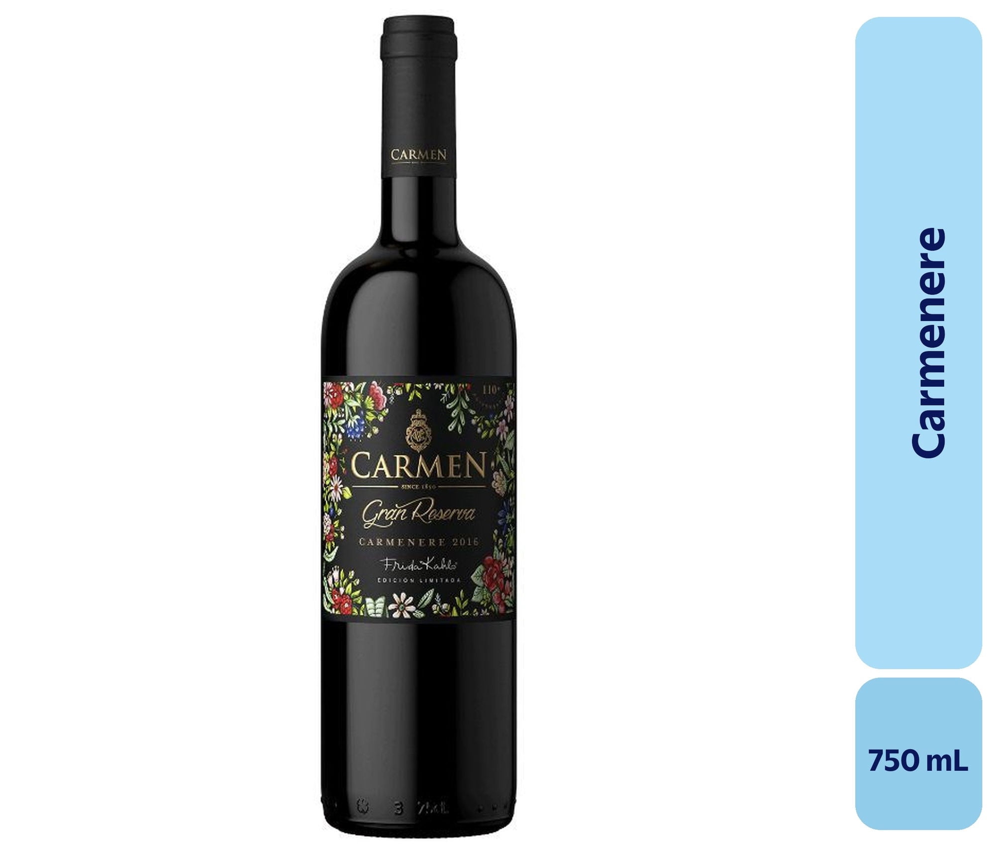 Vino Carménère Botella 750 mL Carmen