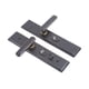 thumbnail image 5 of Manija De Puerta De Acero Inoxidable Cerradura De Puerta Antirrobo Resistente Para Baño Dormitorio Negro, 5 of 5
