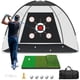 thumbnail image 1 of Red de golf KLAODOT de 10 x 7 pies con tapete de práctica, pelotas y camisetas, 1 of 7