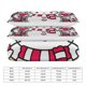 thumbnail image 3 of Hello Kitty Snowman 3 Pieces Duvet Cover Set Full Size Super Soft Fade Resistant Microfiber, 3 of 4