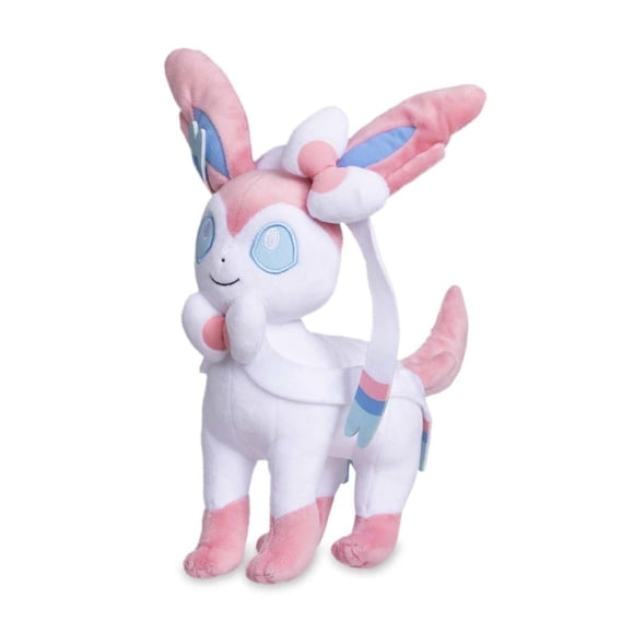 Peluche de juguete Pokémon Sylveon de 29 cm, tela suave