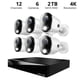thumbnail image 2 of Sistema de cámaras de seguridad Night Owl DVR de 12 canales con 6 cámaras 4K HD, 2 of 9