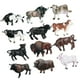 thumbnail image 3 of 12x Figuras De Animales De Simulación En Miniatura De Animales De Vaca Para Colección De Ni?os, 3 of 5