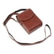 thumbnail image 3 of Bolsa de material cuero para telémetro para golf, funda para cámara con correa de hombro ajustable, bolsa de transporte ligera universal resistente a desgarros , CAFÉ Estuche para cámara Café, 3 of 5