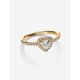 thumbnail image 2 of Anillo Elevated Heart Baño De Oro 14k Con Caja De Regalo 7 5, 2 of 3