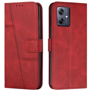 Foxdock - Funda Flip Para Moto G54 – Carcasa Delgada Y Resistente A Impactos Con Soporte Para Uso Diario Y Profesional