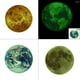 thumbnail image 2 of 1pc, 11.81inch Luminous Wall Sticker 3D Moon Earth Stickers For Kids Room Living Room Bedroom Decoration Glow In The Dark Home Decals Wallpaper, 2 of 5