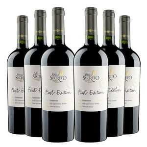 6 Vinos Valle Secreto First Edition Carmenere