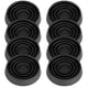 thumbnail image 1 of Topes para muebles VOCOMO de goma antideslizante 3,8 x 3,8 cm, paquete de 8, 1 of 7