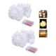 thumbnail image 1 of X2 Luces Navideñas Guirnalda Navidad Flores De Navidad Rosa, 1 of 2