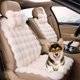thumbnail image 1 of Juego de fundas acolchadas para asiento de auto EDVKLNG de peluche con pelo sintético de conejo, 6 piezas, 1 of 6