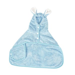 Ioensy - Toalla Para Perros Accesorios Para Perros Pijamas Albornoz Para Perros Para Aseo Baño Natación S Azul