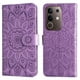 thumbnail image 4 of Funda tipo cartera FOXDOCK para Vivo Y29 4G , diseño girasol en relieve, cuero PU, cierre magnético, soporte y tarjetero, 4 of 5