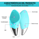 thumbnail image 5 of Limpiador Facial Sónico Silicona Cepillo Exfoliante Portátil, 5 of 7