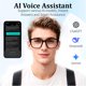 thumbnail image 2 of Gafas Inteligentes loangyunfone AI Translation Bluetooth negras, 2 of 8