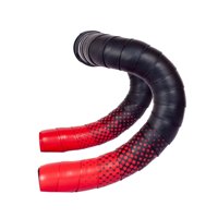 Magideal - Cintas Blandas Para Manillar De , 2 Uds., Agujeros Transpirables, Antivibración Tapones Para Extremos De Barra, Cinta Para Barra De , Rojo