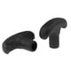 thumbnail image 3 of 2 Piezas Canoa Paddle T Handle Kayak Dinghy SUP Tabla De Surf Accesorios Negro, 3 of 3