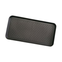 Magideal - Bañera De Troncal, Alfombra De Forro De Mascotas, Alfombra De Tronco, Alfombra De Zapatos Para Terrazas, Al Aire Libre, Dormitorio, Entradas Interiore Negro