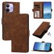 thumbnail image 1 of Funda Billetera Delgada para Xiaomi Redmi Note 17 Pro 5G con Ranuras y Soporte Marrón, 1 of 6
