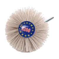 Ioensy - Cepillo De Rueda De Nailon Para Pulir, Cepillo De Alambre, Cepillo De Taza De Rueda Para Pulir Grano 320