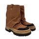 thumbnail image 3 of Botin color Camel para mujer con plataforma ancha y caña, 3 of 5