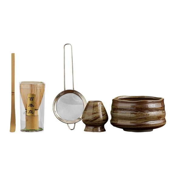 Juego De 5 Cucharas De Té Matcha, Kit Para Preparar Té Matcha Para Fiestas De Enamorados Y Recepción.