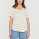 thumbnail image 3 of Polera Mujer Lineas Lurex Ecru Lineas Corona, 3 of 5