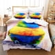 thumbnail image 1 of The Parrot Gift Quilt Duvet Cover Set Bedclothes Doona Cover3-Piece Bedding Set, 1 of 5