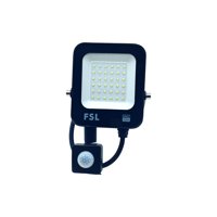 Proyector / Reflector Led Con Sensor Fsl 20W Ip65 Luz Fría 6500K